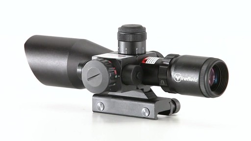 Firefield 2.5-10x40mm AR-15/M16 Rifle Scope With Red Laser 360 View - image 3 from the video